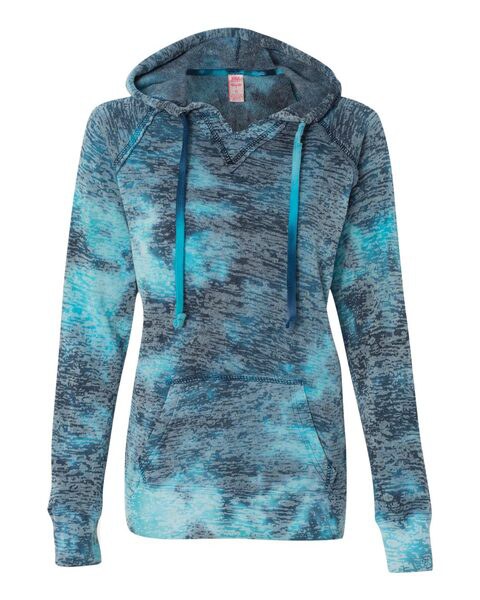 MV Sport W1162 - Courtney Burnout V-Notch Sweatshirt