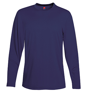 Hanes 482L - Adult Cool Dri Long Sleeve Performance Tee