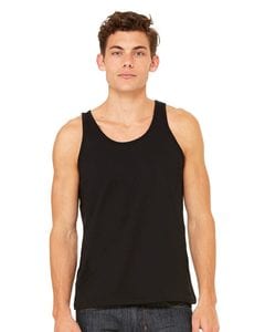 Bella+Canvas 3480U - Unisex Made In The USA Jersey Tank Black
