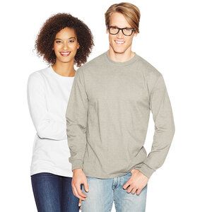 Hanes 5186 - Long Sleeve Beefy-T® Sand