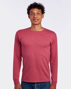 JERZEES 29LSR - Heavyweight Blend™ 50/50 Long Sleeve T-Shirt Azalea