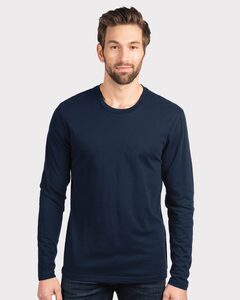 Next Level 3601 - Premium Long Sleeve Crew Maroon