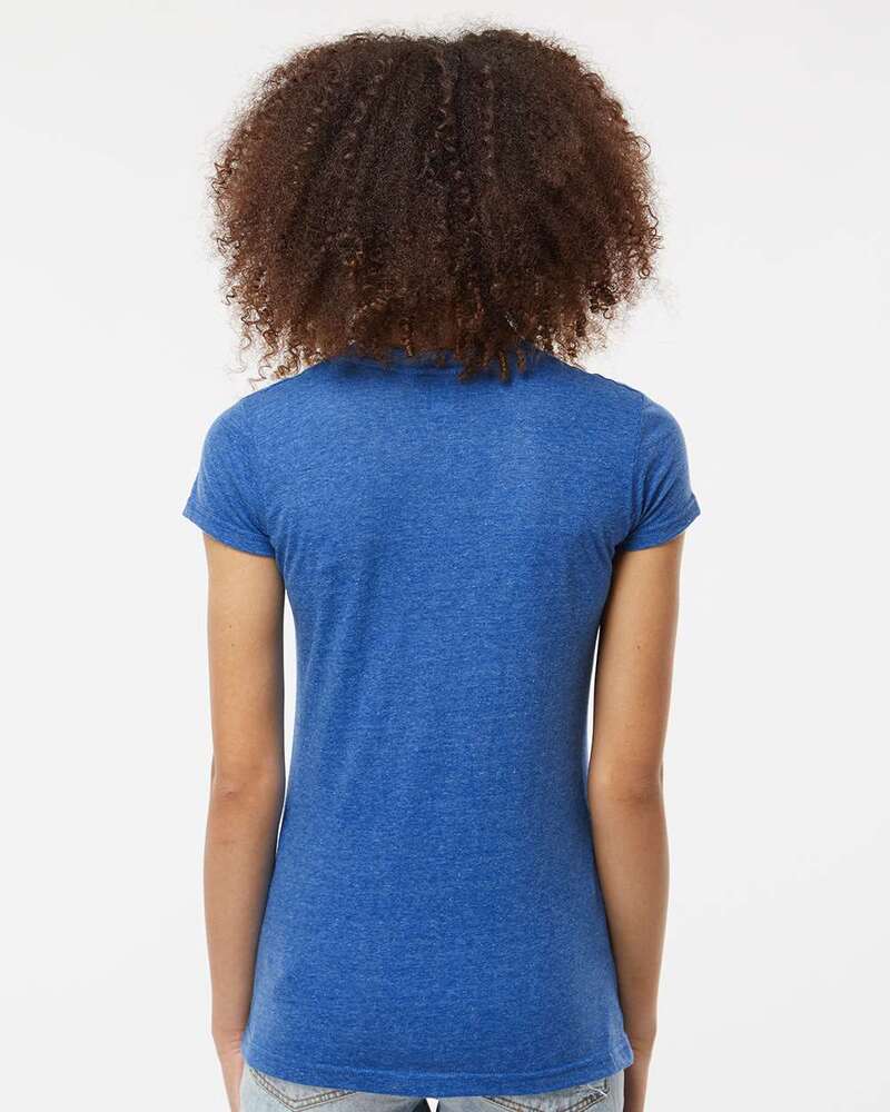 Tultex 244 - Women's Poly-Rich V-Neck T-Shirt