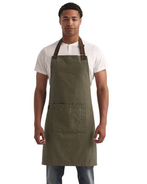 Artisan Collection by Reprime RP144 - Delantal Annex Oxford con bolsillo