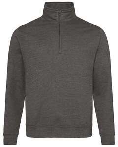 AWDis JHA046 - Sophomore Quarter-Zip Pullover Fleece Pullover Charcoal
