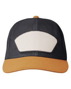 Big Accessories BA682 - Homestead Mesh Trucker Cap Khaki/ Khaki