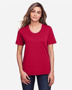 CORE365 CE111W - Women's Fusion ChromaSoft™ Performance T-Shirt Classic Red