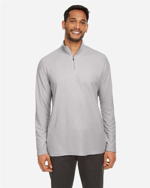 CORE365 CE405 - Mens Fusion ChromaSoft™ Pique Quarter-Zip Pullover