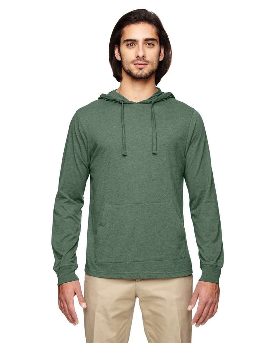 econscious EC1085 - Eco Jersey Pullover Hooded Long Sleeve T-Shirt