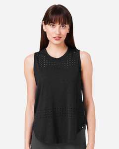 Glyder PDP6254 - Camiseta de tirantes para mujer Lumasof Mood Negro