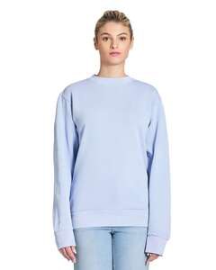 Lane Seven LS16004 - Sudadera de cuello redondo teñida en pigmento Grape Ice