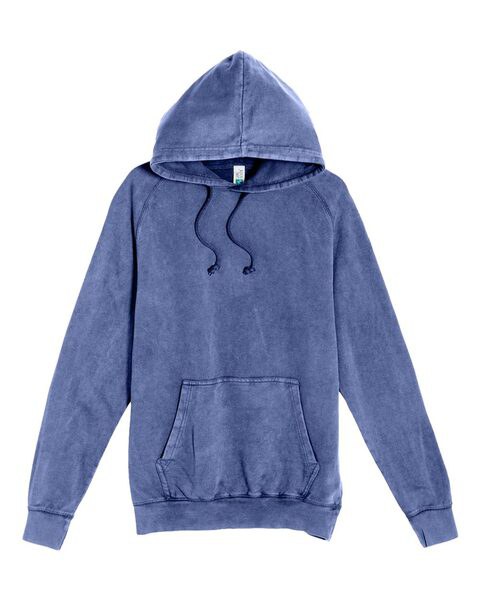 Lane Seven LST004 - Vintage Raglan Hooded Sweatshirt