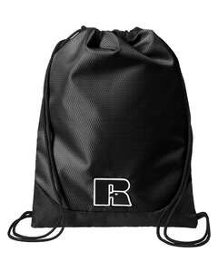 Russell Athletic UB84UCS - Lay-Up Carrysack Drawstring Bag Black