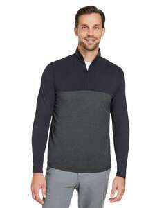 Spyder S18024 - Spyre Flex Colorblock Quarter-Zip Pullover Black/ Black Frost