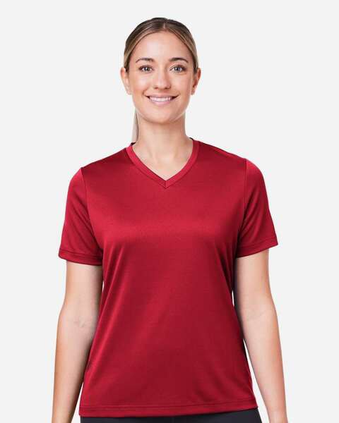 Team 365 TT15W - Camiseta de malla Zone Performance para mujer