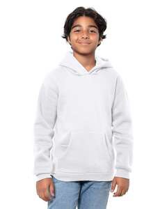 Threadfast T2000B - Epic Youth Fleece Pullover Hooded Sweatshirt White