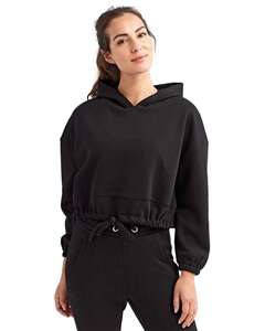 TriDri TD085 - Women's Cropped Maria Hoodie Black