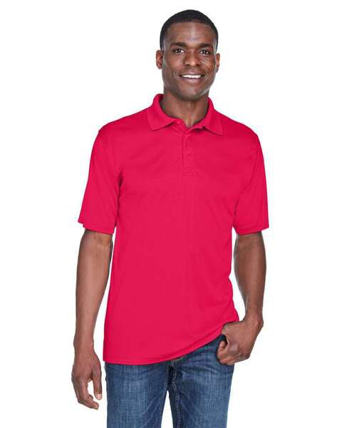 UltraClub 8425 - Polo de hombre Cool &amp; Dry Sport Performance Interlock
