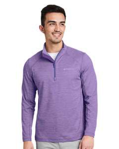 vineyard vines K002709 - Sankaty Quarter-Zip Pullover Collegiate Purple