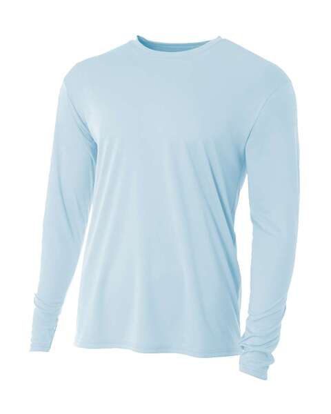 A4 N3165 - Remera de manga larga y cuello redondo