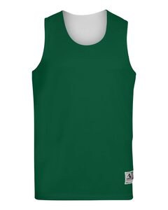 Augusta Sportswear 148 - Reversible Wicking Tank Top Dark Green/ White