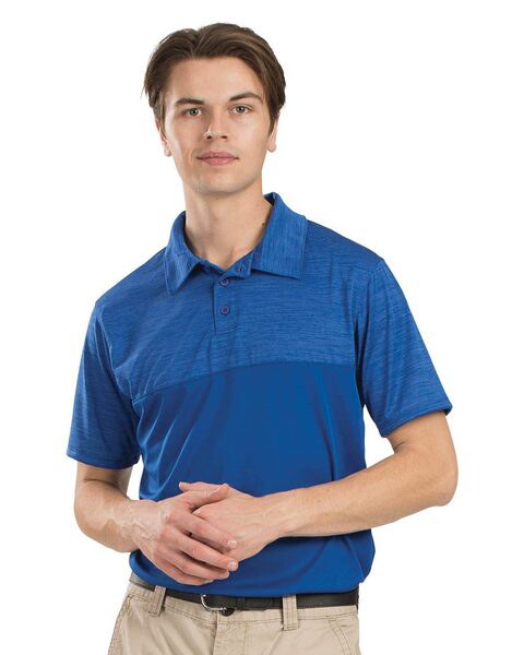 Augusta Sportswear 5412 - Shadow Tonal Heather Polo