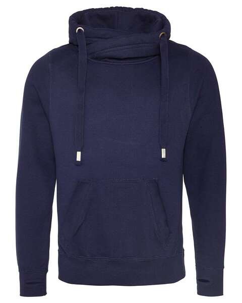 AWDis JHA021 - Cross Neck Hooded Sweatshirt