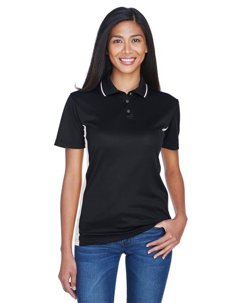 UltraClub 8406L - Ladies Cool & Dry Sport Two-Tone Polo