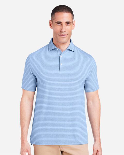 TASC Performance Inc TM546Y - Cloud Lightweight Polo Brookline Stripe